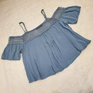 OFF THE SHOULDER BOHO TANK TOP